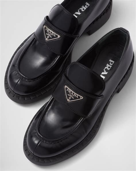 mocassini church prada|Mocassini Leather Loafers By Prada .